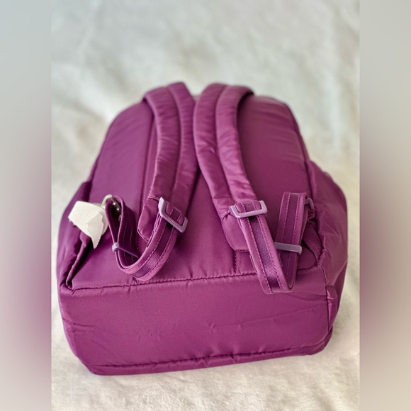 eBags Anti Theft Backpack in Eggplant Color - Picture 4 of 14